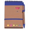 Blocco note ad anelli A6 140 pagine Eco Paper Mira personalizzate o neutre