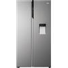 Haier Frigorifero Side-by-Side Libera Installazione Haier SBS 90 Serie 5 HSR5918DWMP 521L Classe D Platino, Acciaio inox
