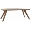 DKD Home Decor Tavolo da Pranzo DKD Home Decor Marrone Naturale Legno Legno di acacia 200 x 90 x 77 cm