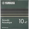 YAMAHA SA10 Corde per Chitarra Acustica - Extra Light (010-047), 80/20 Bronze