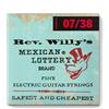 Jim Dunlop Billy Gibbons Custom Rev Willy's - Corde per chitarra 07-38, confezione da 3