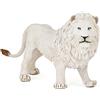 Papo - Statuina Leone Bianco Realistica Giocattolo per Bambini - 3 Anni + - Collezione Vita Selvaggia - Gioco Educativo Scoperta della Fauna - Idea Regalo Giocattolo Bambina Bambino - 14.5 Cm