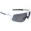 BBB Occhiali da ciclismo sportivi durevoli occhiali da sole da ciclismo uomini e donne 100% protezione UV ghiaia bici da strada e MTB Comet bianco opaco BSG-75