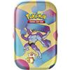 Pokémon Mini Tin Scarlatto e Violetto 151 Italiano - Machamp E Cubone Nuovo