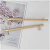 Pexintek 6 Pezzi Maniglie Oro Rosa Lunghe per Armadio Camera da Letto 192mm | Maniglia Moderna per Mobili Armadi Cassetti e Credenza (Cucina Studio e Ripostiglio), Non Lascia Impronte, Viti Incluse