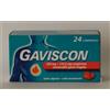Reckitt Benckiser Gaviscon 250 mg + 133,5 mg Gusto Fragola 24 Compresse Masticabili