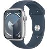 Apple Watch Series 9 45 mm Digitale 396 x 484 Pixel Touch screen Argento Wi-Fi G