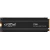 Crucial T700 1TB Gen5 NVMe M.2 SSD with heatsink - Up to 11,700 MB/s - DirectSto