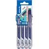 PILOT - SET TO GO 4 FRIXION FINELINER - ERASABLE FIBER TIP FINELINER - MEDIUM - ASSORTED COLORS - 1 BLUE 1 RED 1 GREEN 1 BLACK