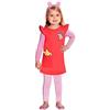 Amscan Costume ufficiale Peppa Pig, per bambine (4-6 anni), 9905930
