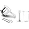 Moulinex Prep'Mix+ Sbattitore con mixer in metallo