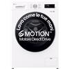 LG ELECTRONICS LG F4NX1008NW LAVATRICE CF 8KG 1400G A INV OBLO NERO VAP WIFI