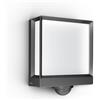 Steinel Lampada LED da esterno L 40 SC con rilevatore di movimento a 180° | applique intelligente, Bluetooth Mesh, regolazione tramite Connect App, antracite