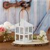 Kate Aspen Portacandele bianco decorativo rustico rustico (19,1 cm) - Set di 6, decorazione per matrimoni, centrotavola, decorazione per la casa, decorazione per mensole