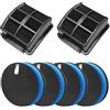 LANROON Kit filtro per aspirapolvere Bissell 2998 Multiclean Lift-Off Pet Vacuum, adatto per Bissell 2998 2999 2849 3000 3057 2849 28524 2920 3059 3399 2852 3125W Aspirapolvere, Parte 1625W 5641