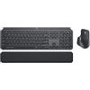 Logitech MX Keys Combo for Business | Gen 2, Tastiera e Mouse Wireless Full Size, Tedesco QWERTZ - Grigio