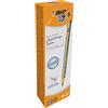 Bic Kids - Matita in grafite per l'apprendimento della scrittura, con fusto blu, confezione da 12