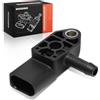 Frankberg Sensore di pressione allo scarico Compatibile con A4 8W2 8WC 2.0L 2015-2024 A5 F53 F5P 2.0L 2016-2024 A6 4G2 4GC 2.0L 2012-2018 Passa.t 3G2 CB2 2.0L 2014-2024 Replace# 04L906051C