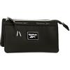 Reebok Tina Beauty Case Tre Scomparti Nero 17,5x9,5x2 cm Pelle Sintetica
