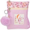 Pepe Jeans Sandra Borsa a tracolla piatta rosa 20 x 24 cm Poliestere by Joumma Bags by Joumma Bags, Rosa, Tracolla piatta