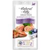 Natural kitty cremosi tonno salmone e mirtilli 4x12 gr