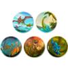 Ergobag set di 5 Kletties Parco dei dinosauri