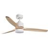 LEDME Ventilatore da soffitto led ledme 8822 white crazy con luce e telecomando