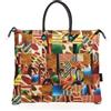 GABS Borsa tracolla Donna G3 PLUS M FENICOTTERI Multicolore g000030t2-x2179 trasformabile stampa trip