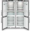 Ⓜ️🔵🔵🔵 LIEBHERR XCCsd 5250 Prime NoFrost - Frigorifero Side-by-Side, GARANZIA 10 ANNI INCLUSA* originale LIEBHERR, frigo-congelatore con EasyFresh e NoFrost, ACCIAIO INOX, 185,5 x 120,4 cm, Nuova classe C e C