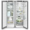 Ⓜ️🔵🔵🔵 LIEBHERR XRFsf 5245 Plus BioFresh NoFrost - Frigorifero Side-by-Side, GARANZIA 10 ANNI INCLUSA* originale LIEBHERR, frigo-congelatore con BioFresh e NoFrost, COLOR ACCIAO, 185,5 x 122,6 cm, Nuova classe D e C