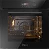 Ⓜ️🔵🔵🔵 ILVE OV601GL3 - Forno multifunzione elettrico, Incasso, 60 cm, Capacità 65 L, Vetro nero temperato, Temp. 300°C, 10 funzioni, Controllo elettronico, Linea Professional Plus, Nuova classe A+