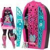 Mattel Monster High Segreti da Brivido - Catty Noir I Misteri di Hauntlywood, bambola con abiti, guardaroba e 19 accessori glamour a sorpresa inclusi, giocattolo per bambini,Mattel,Eta 4+