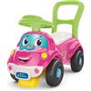 Clementoni Sofia Pronti Via - Macchinina Cavalcabile 3 in 1, Gioco Educativo Parlante con Luci e Suoni per Bambini,Baby Clementoni,Eta 12-36 mesi