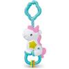 Clementoni Magico Unicorno, Sonaglio Neonato i, Gioco Prima Infanzia Interattivo con Anelli Mobili e Un Pulsante con Melodie ed Effetti Sonori, Stimola Lo Sviluppo Multisensoriale,Baby Clementoni,Eta 3+ mesi