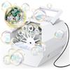 Theefun Macchina per Bolle di Sapone Automatica, Theefun Maker Automatico di bolle 1500+ /min, Macchina Bolle di Sapone Bambini 500ml Bolle di Sapone per Bambini Matrimonio Festa Compleanno