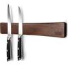 HOSHANHO Portacoltello Magnetico Extra Forte, Barra Magnetica per Coltelli | Barra per Coltelli con Magnete Extra Forte, Portacoltello in Legno di Accacia per Coltelli, Utensili e Attrezzi, 40cm/16in