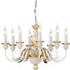 Ideal Lux FIRENZE SP8 BIANCO Mod. 012872 Lampada A Sospensione 8 Luci