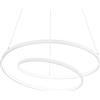 Ideal Lux OZ SP D80 ON-OFF BIANCO 3000K Mod. 253664 Lampada A Sospensione 1 Luce