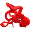 zwxqe Portabottiglie di vino, scultura di polpo autoportante, da collezione, decorazione da cucina, ideale per bancone da tavolo, organizzazione camera da letto, 18 x 14 x 11 cm