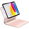 Tastiera per Ipad 10/11 Generation(2022,2025 A16),Supporto Magnetico,Trackpad Mu