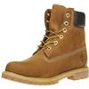 Timberland 6 in Premium Waterproof (Wide Fit) - Stivali Classici Donna, Marrone (Rust Nubuck), 36 EU