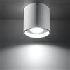 Plafoniera da Soffitto in Alluminio ORBIS 1 GU10 Bianca da Interno