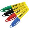 STANLEY 2-47-329 Mini Marcatore Punta Multicolore in Blister