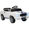AIYAPLAY Auto elettrica 12V con licenza Ford Shelby GT 350 veicolo elettrico telecomando telecomando 2,4G 3-6 anni bianco | Aosom Italy