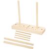 HEEPDD Crea Fiocco per Nastro, Strumento per Creare Fiocco in Legno per Realizzare Fiocchi Regalo, Corpetti, Artigianato Fai da Te, Fiocchi per Capelli, Decorazioni per Feste