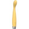 Fritosy G Spot Vibrator Dildo Sex Toy - Vibratore in silicone morbido per donne Stimolazione precisa del clitoride con 10 potenti vibrazioni, Giocattolo sessuale adulti impermeabile silenzioso Giallo