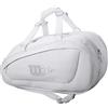 Wilson Bela Super Tour Padel Bianco Portaracchette