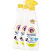 Chanteclair - Sgrassatore Universale Spray, Superpotente, Profumo di Limone, Formula Originale - 1 Flacone spray + 2 Ricariche