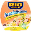 Rio Mare Insalatissime Delizia di Mais e Tonno Pinne Gialle con Piselli, Carote e Olive, Senza Conservanti, 4 Lattine da 160 g
