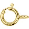 Premium Jewelery Premium Jewellery - Chiusura ad anello con chiusura a moschettone in oro 9 kt, 5 mm e Oro giallo, cod. PJSNBD 050X